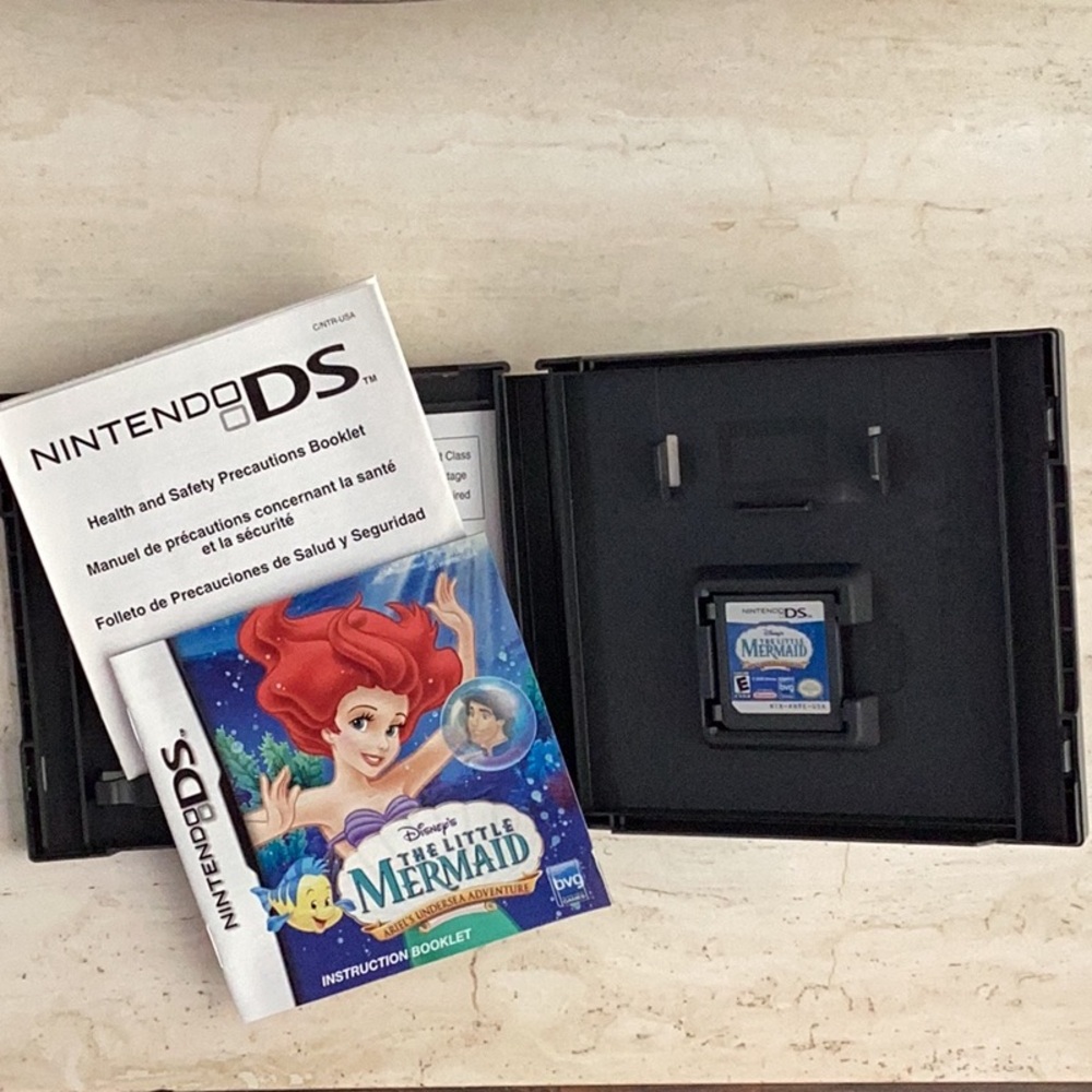 Disney’s The Little Mermaid Ariel’s Under Sea Nintendo DS Game Complete CIB - Picture 3 of 12